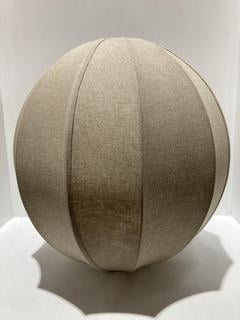 Lot 665  
            Chesterfield SR44 - Parcel Delivery Only 

                
NKUKU DHARINI LINEN LAMPSHADE - NATURAL - ITEM NO. DP3801 - ORIGINAL RRP £175 (LO...