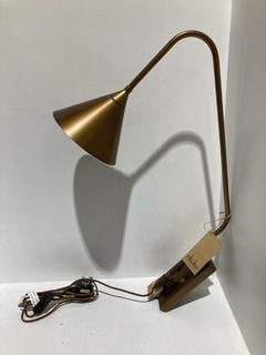 Lot 681  
            Chesterfield SR44 - Parcel Delivery Only 

                
NKUKU THOTTAM SWING ARM WALL LAMP - ANTIQUE BRASS - ITEM NO. TH0101 - ORIGINAL RR...