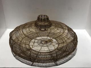 Lot 687  
            Chesterfield SR44 - Parcel Delivery Only 

                
NKUKU MUKUNI WIRE LAMPSHADE - ANTIQUE BRASS - ONE SIZE - ITEM NO. ML4601 - ORIGIN...