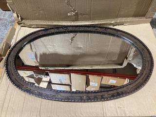 Lot 722  
            Chesterfield SR44 - Parcel Delivery Only 

                
NKUKU DRISHTI IRON MIRROR IN ANTIQUE BLACK (LOCATION: K6)