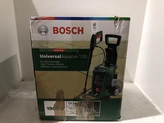 Lot 731  
            Chesterfield SR44 - Parcel Delivery Only 

                
BOSCH HIGH PRESSURE WASHER UNIVERSAL AQUATAK 135 - ORIGINAL RRP £200 (LOCATION: K7)