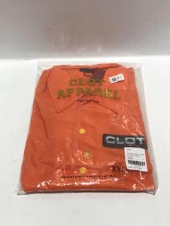 Lot 73  
            Chesterfield SR44 - Parcel Delivery Only 

                
CLOT ORANGE OBEY YOUR MASTER COACH JACKET SIZE XXL - ORIGINAL RRP £275 (LOCATION:...