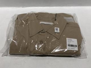 Lot 74  
            Chesterfield SR44 - Parcel Delivery Only 

                
RANDOM IDENTITIES MILITARY SHIRT JACKET IN BEIGE SIZE L - ORIGINAL RRP £350 (LOCA...