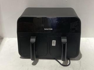 Lot 753  
            Chesterfield SR44 - Parcel Delivery Only 

                
SALTER DUAL 2-DRAWER AIRFRYER IN BLACK (LOCATION: K8)
