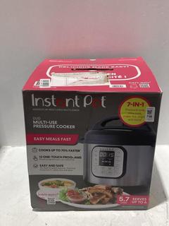 Lot 756  
            Chesterfield SR44 - Parcel Delivery Only 

                
INSTANT POT 7-IN-1 DUO MULTI-USE PRESSURE COOKER (LOCATION: K8)
