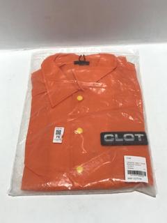 Lot 75  
            Chesterfield SR44 - Parcel Delivery Only 

                
CLOT ORANGE OBEY YOUR MASTER COACH JACKET SIZE L - ORIGINAL RRP £275 (LOCATION: L5)