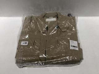 Lot 76  
            Chesterfield SR44 - Parcel Delivery Only 

                
RANDOM IDENTITIES VERSATILE COAT IN BEIGE SIZE M - ORIGINAL RRP £455 (LOCATION: L5)