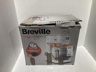 Lot 771  
            Chesterfield SR44 - Parcel Delivery Only 

                
BREVILLE STAND MIXER IN WHITE (LOCATION: K8)