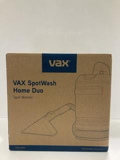 Lot 781  
            Chesterfield SR44 - Parcel Delivery Only 

                
VAX SPOT WASH HOME DUO WASHER (LOCATION: J1)