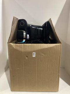 Lot 818  
            Chesterfield SR44 - Parcel Delivery Only 

                
BOSCH TASSIMO COFFEE MACHINE TO INCLUDE TOWER SINGLE-DRAWER AIRFRYER IN BLACK (LO...