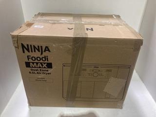 Lot 840  
            Chesterfield SR44 - Parcel Delivery Only 

                
NINJA DUAL AIRFRYER IN BLACK/COPPER - ORIGINAL RRP £179 (LOCATION: J3)