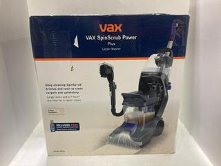 Lot 844  
            Chesterfield SR44 - Parcel Delivery Only 

                
VAX SPINSCRUB POWER PLUS CARPET WASHER - ORIGINAL RRP £249 (LOCATION: J3)