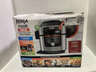 Lot 846  
            Chesterfield SR44 - Parcel Delivery Only 

                
NINJA FOODI MAX 15-IN-1 MULTI-COOKER - ORIGINAL RRP £348 (LOCATION: J4)