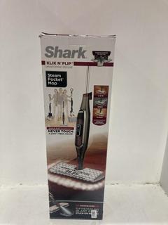 Lot 851  
            Chesterfield SR44 - Parcel Delivery Only 

                
SHARK KLIK N FLIP STEAM POCKET MOP (LOCATION: J4)