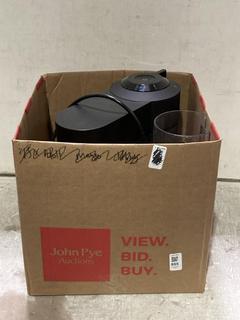 Lot 955  
            Chesterfield SR44 - Parcel Delivery Only 

                
MAGIMIX NESPRESSO COFFEE MACHINE- MODEL NO- 11719- IN MATT BLACK- ORIGINAL RRP £1...