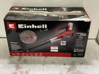 Lot 962  
            Chesterfield SR44 - Parcel Delivery Only 

                
EINHELL- MODEL NO- GP-LB 18/200 LI E SOLO- BRUSHLESS CORDLESS LEAF BLOWER- (LOCAT...