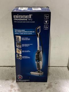 Lot 972  
            Chesterfield SR44 - Parcel Delivery Only 

                
BISSELL CROSSWAVE HF2 WET AND VACUUM HARD FLOOR CLEANER (LOCATION: J8)