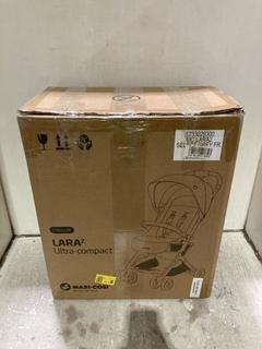 Lot 974  
            Chesterfield SR44 - Parcel Delivery Only 

                
MAXI COSI LARA 2 ULTRA COMPACT STROLLER (LOCATION: J8)