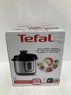 Lot 1041  
            Chesterfield SR47 - Parcel Delivery Only 

                
TEFAL 6L FAST AND DELICIOUS MULTICOOKER (LOCATION: H9)