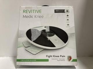 Lot 1073  
            Chesterfield SR47 - Parcel Delivery Only 

                
REVITIVE MEDIC KNEE. (LOCATION: H10)