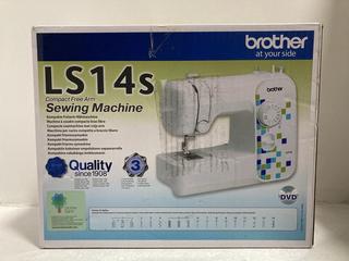 Lot 1079  
            Chesterfield SR47 - Parcel Delivery Only 

                
BROTHER LS14 SEWING MACHINE. (LOCATION: H10)