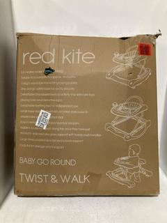 Lot 1085  
            Chesterfield SR47 - Parcel Delivery Only 

                
REDKITE BABY GO ROUND TWIST & WALK. (LOCATION: I2)