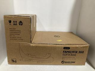 Lot 1088  
            Chesterfield SR47 - Parcel Delivery Only 

                
MAXI-COSI FAMILYFIX 360 ISOFIX BASE 40-105CM. (LOCATION: I2)