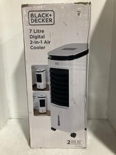 Lot 1094  
            Chesterfield SR47 - Parcel Delivery Only 

                
BLACK + DECKER 7L DIGITAL 2-IN-1 AIR COOLER. (LOCATION: I2)