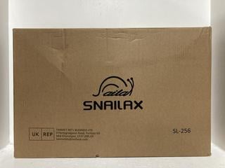 Lot 1112  
            Chesterfield SR47 - Parcel Delivery Only 

                
SNAILAX SL-256 SHIATSU MASSAGE CUSHION WITH HEAT CHAIR PAD. (LOCATION: I7)