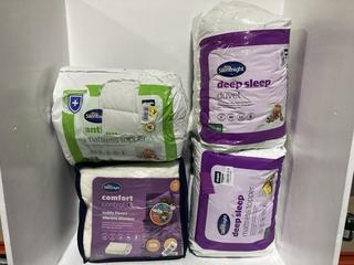 Lot 1114  
            Chesterfield SR47 - Parcel Delivery Only 

                
SILENTNIGHT COMFORT CONTROL TEDDY FLEECE ELECTRIC BLANKET TO INCLUDE SILENTNIGHT ...