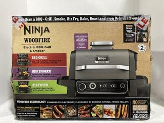 Lot 1129  
            Chesterfield SR47 - Parcel Delivery Only 

                
NINJA WOODFIRE ELECTRIC BBQ GRILL & SMOKER ORIGINAL RRP £299. (LOCATION: I24)