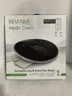 Lot 1136  
            Chesterfield SR47 - Parcel Delivery Only 

                
REVITIVE MEDIC COACH CIRCULATION BOOSTER ORIGINAL RRP £359 (LOCATION: I4)