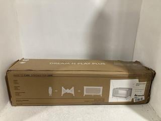 Lot 1153  
            Chesterfield SR47 - Parcel Delivery Only 

                
HAUCK DREAM N PLAY PLUS TRAVEL COT (LOCATION: I4)