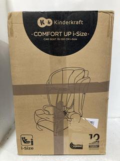 Lot 1160  
            Chesterfield SR47 - Parcel Delivery Only 

                
KINDERKRAFT COMFORT UP ISIZE CAR SEAT (LOCATION: I5)