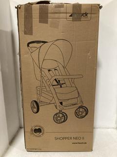 Lot 1167  
            Chesterfield SR47 - Parcel Delivery Only 

                
HAUCK SHOPPER NEO II PUSHCHAIR (LOCATION: I5)