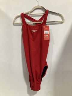 Lot 1178  
            Chesterfield SR47 - Parcel Delivery Only 

                
10 X ASSORTED ADULTS SPEEDOS TO INCLUDE ENDURANCE PLUS MEDALIST SWIMSUIT IN RED S...