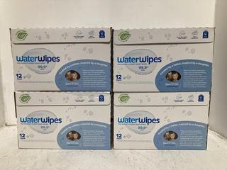 Lot 1212  
            Chesterfield SR47 - Parcel Delivery Only 

                
4 X WATERWIPES BABY WIPES 12 PACK- EXP 01/26 (LOCATION: I6)