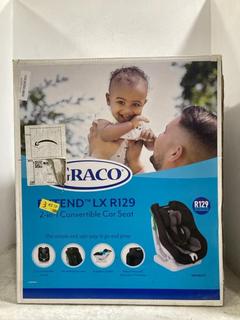 Lot 142  
            Chesterfield SR47 - Parcel Delivery Only 

                
GRACO EXTEND LX R129 2 IN 1 CONVERTIBLE CAR SEAT (LOCATION: F3)