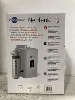 Lot 172  
            Chesterfield SR47 - Parcel Delivery Only 

                
INSINKERATOR NEOTANK AND FILTER ORIGINAL RRP £299 (LOCATION: F4)