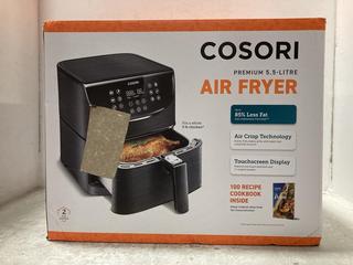 Lot 199  
            Chesterfield SR47 - Parcel Delivery Only 

                
COSORI PREMIUM 5.5L AIR FRYER (LOCATION: F5)