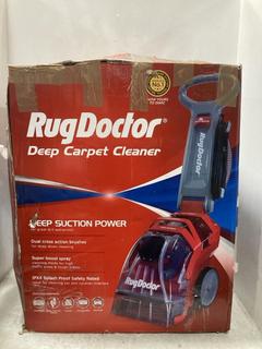 Lot 201  
            Chesterfield SR47 - Parcel Delivery Only 

                
RUG DOCTOR DEEP CARPET CLEANER ORIGINAL RRP £223 (LOCATION: F5)