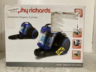 Lot 212  
            Chesterfield SR47 - Parcel Delivery Only 

                
MORPHY RICHARDS ESSENTIALS BAGLESS CYLINDER VACUUM CLEANER (LOCATION: F6)