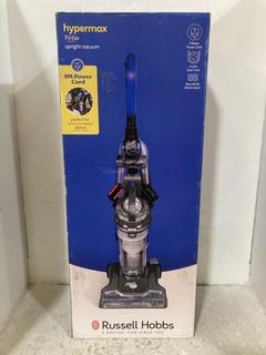 Lot 220  
            Chesterfield SR47 - Parcel Delivery Only 

                
RUSSELL HOBBS HYPERMAX UPRIGHT VACUUM CLEANER (LOCATION: F6)