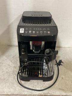 Lot 221  
            Chesterfield SR47 - Parcel Delivery Only 

                
DELONGHI MAGNIFICA EVO AUTOMATIC COFFEE MACHINE ORIGINAL RRP £529 (LOCATION: F6)