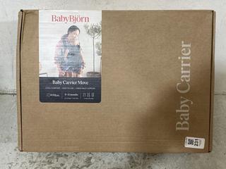 Lot 231  
            Chesterfield SR47 - Parcel Delivery Only 

                
BABYBJORN BABY CARRIER MOVE ORIGINAL RRP £149 (LOCATION: F6)