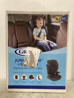 Lot 241  
            Chesterfield SR47 - Parcel Delivery Only 

                
GRACO JUNIOR MAXI ISIZE R129 CAR SEAT (LOCATION: F7)