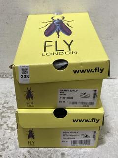 Lot 308  
            Chesterfield SR47 - Parcel Delivery Only 

                
FLY LONDON SAMP132FLY SANDALS IN TAUPE SIZE 5 TO INCLUDE FLY LONDON BEXY575FLY SA...