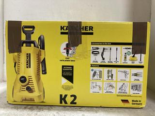 Lot 347  
            Chesterfield SR47 - Parcel Delivery Only 

                
KARCHER K2 POWER CONTROL PLUS HOME KIT PRESSURE WASHER ORIGINAL RRP £99 (LOCATION...