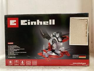 Lot 359  
            Chesterfield SR47 - Parcel Delivery Only 

                
EINHELL MITRE SAW - MODEL NO. TC-MS 2112 (LOCATION: F10)