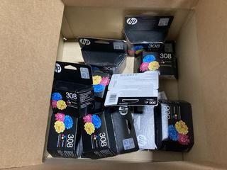Lot 363  
            Chesterfield SR47 - Parcel Delivery Only 

                
10 X HP 308 TRICOLOUR INK CARTRIDGE TOTAL ORIGINAL RRP £145 (LOCATION: F10)
